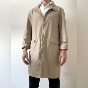Club Monaco Khaki lightweight Mac trench coat